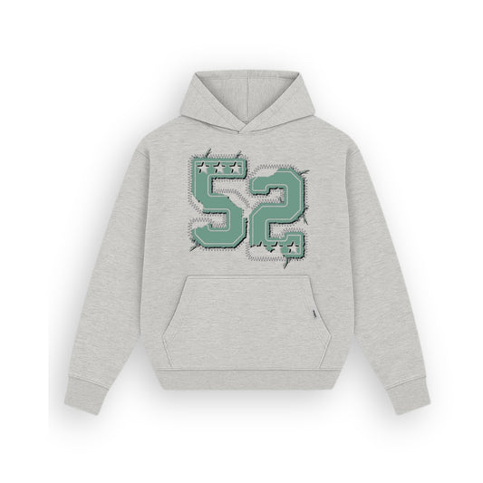 52 Heather Grey Hoodie