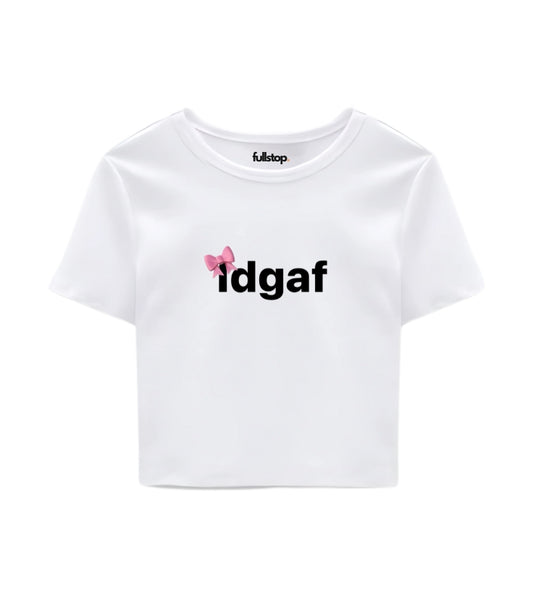 idgaf Baby Tee